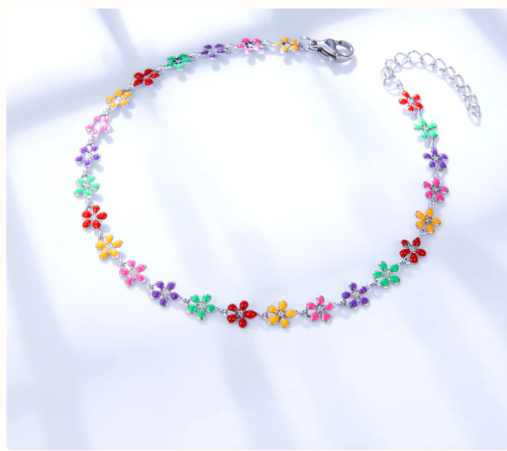 Floral Fantasy Anklet