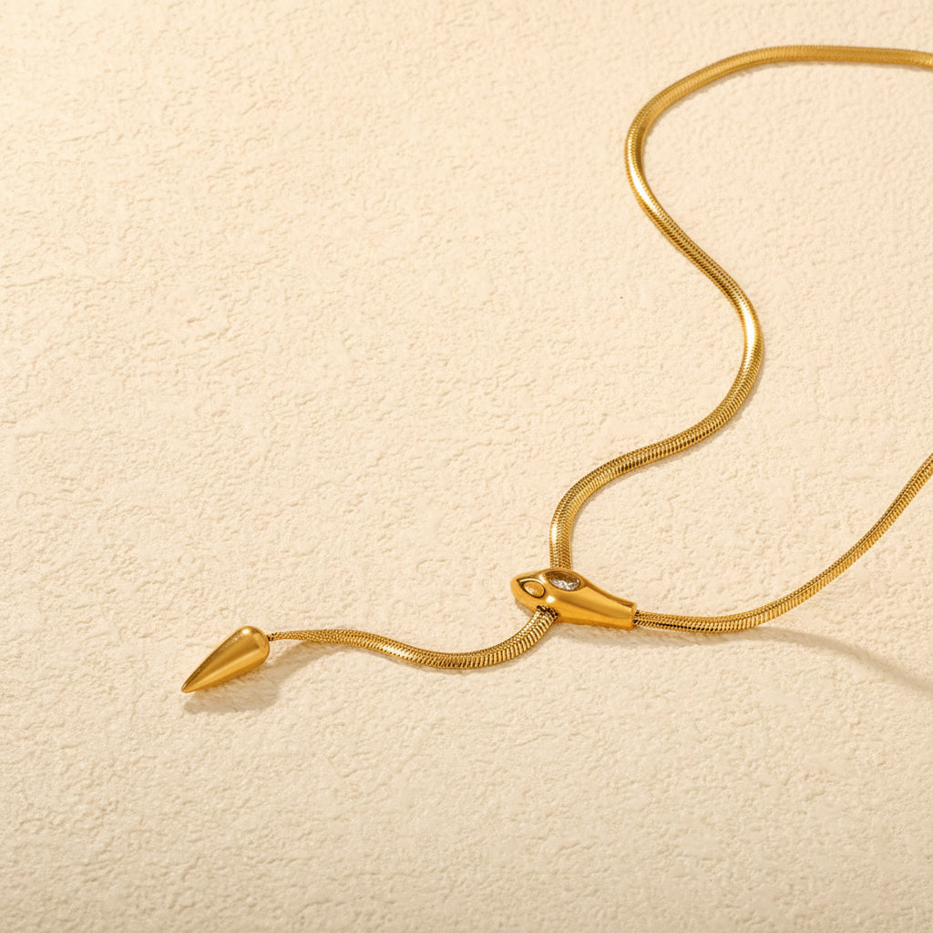 Serpent Drop Necklace