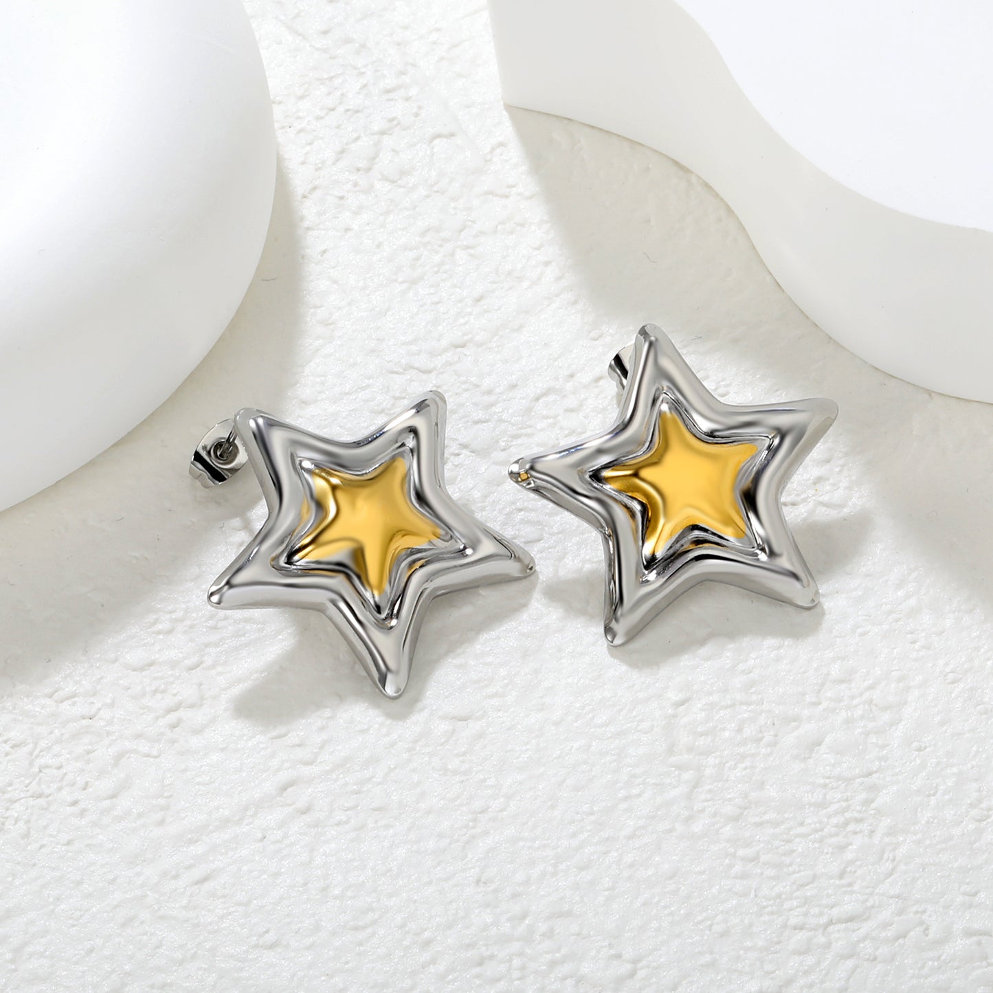 Celestial Glow Star Earrings