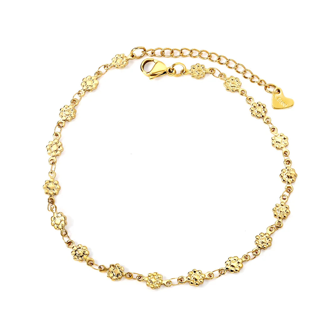 Gold Bloom Anklet