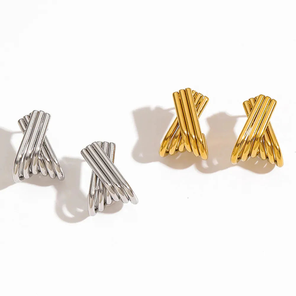 Dana Earrings - Gold & Silver