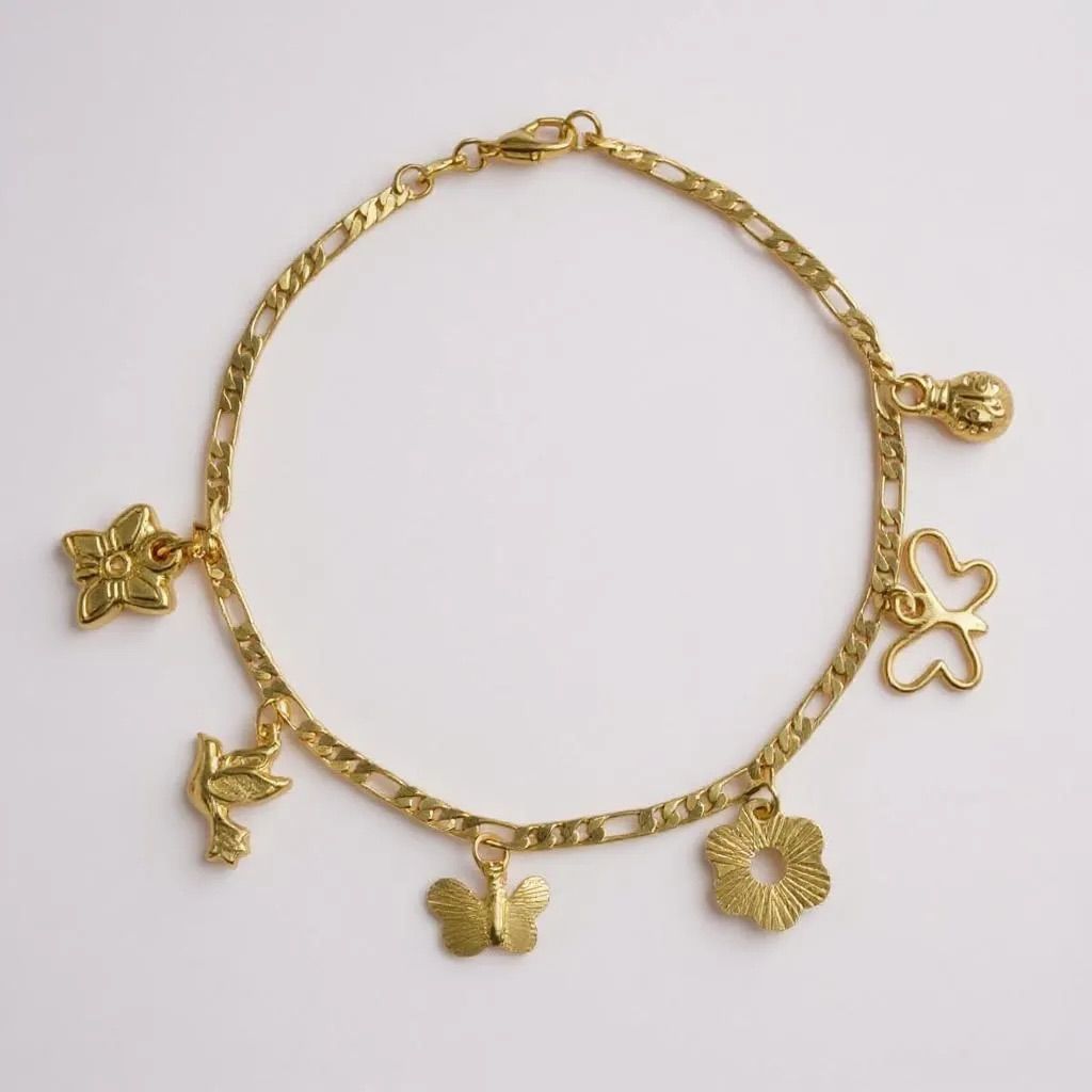 Sunny Charmed Anklet