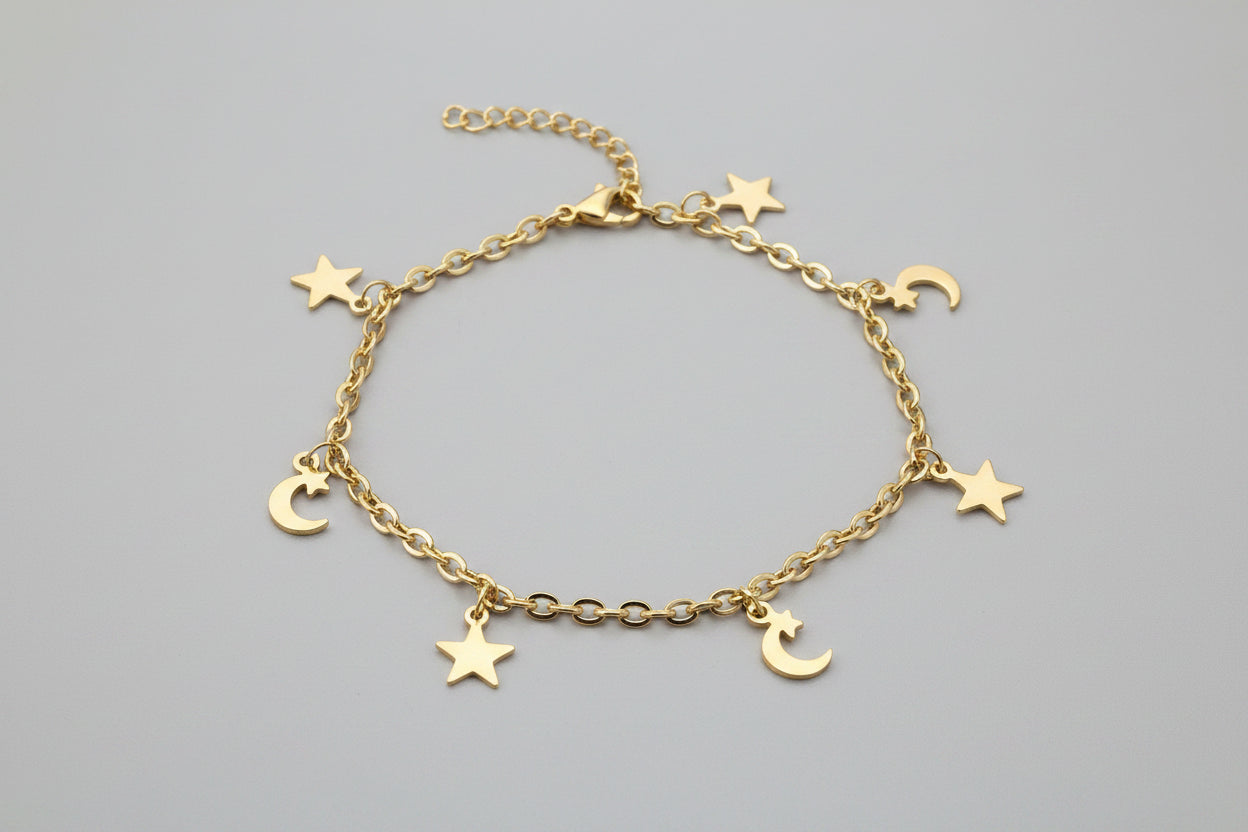 Moonlight Star Anklet