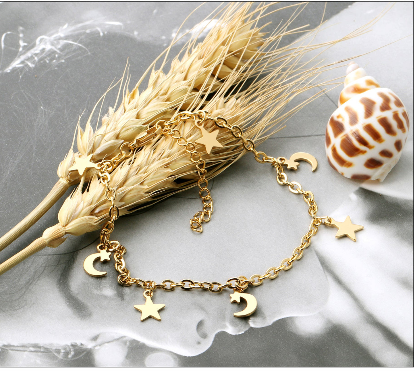 Moonlight Star Anklet