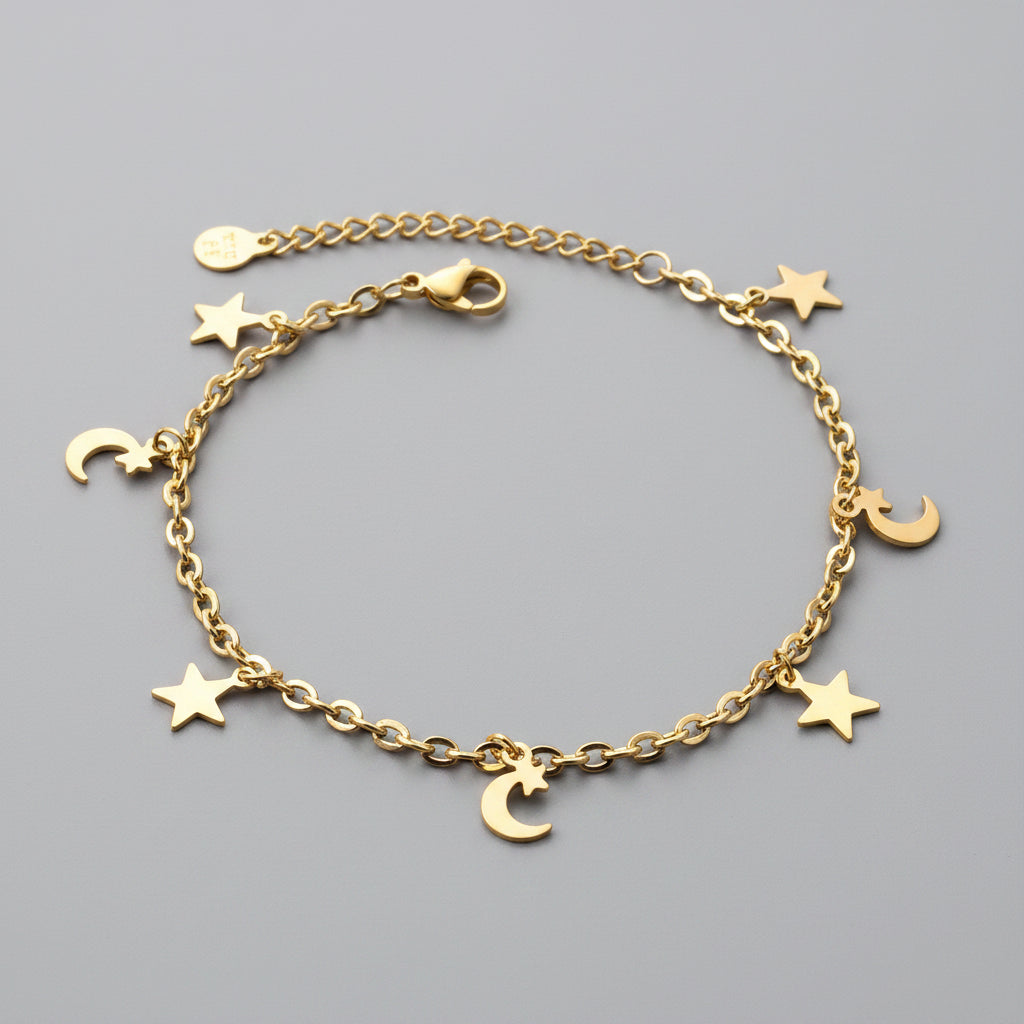Moonlight Star Anklet