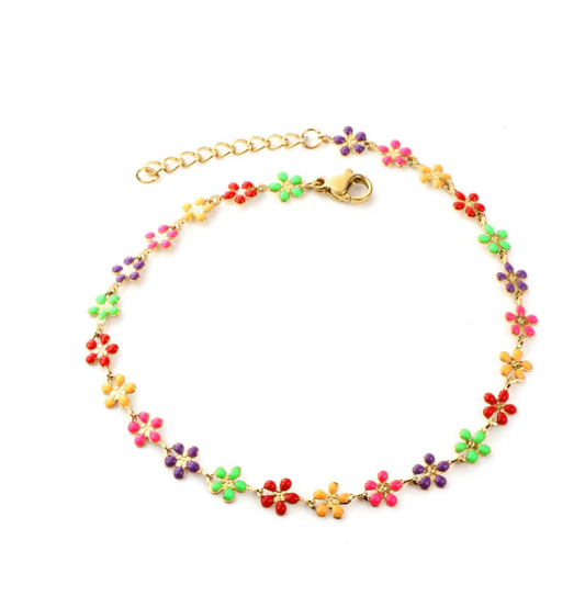 Floral Fantasy Anklet
