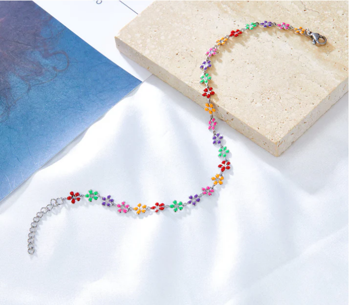 Floral Fantasy Anklet