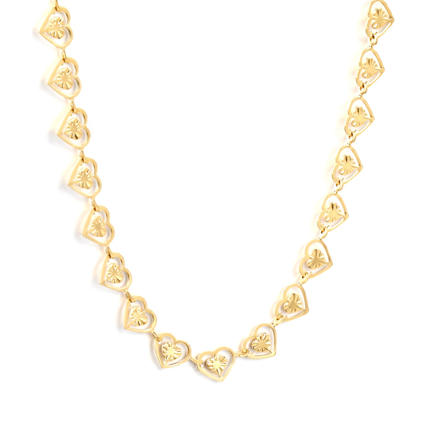 Heart Link Necklace