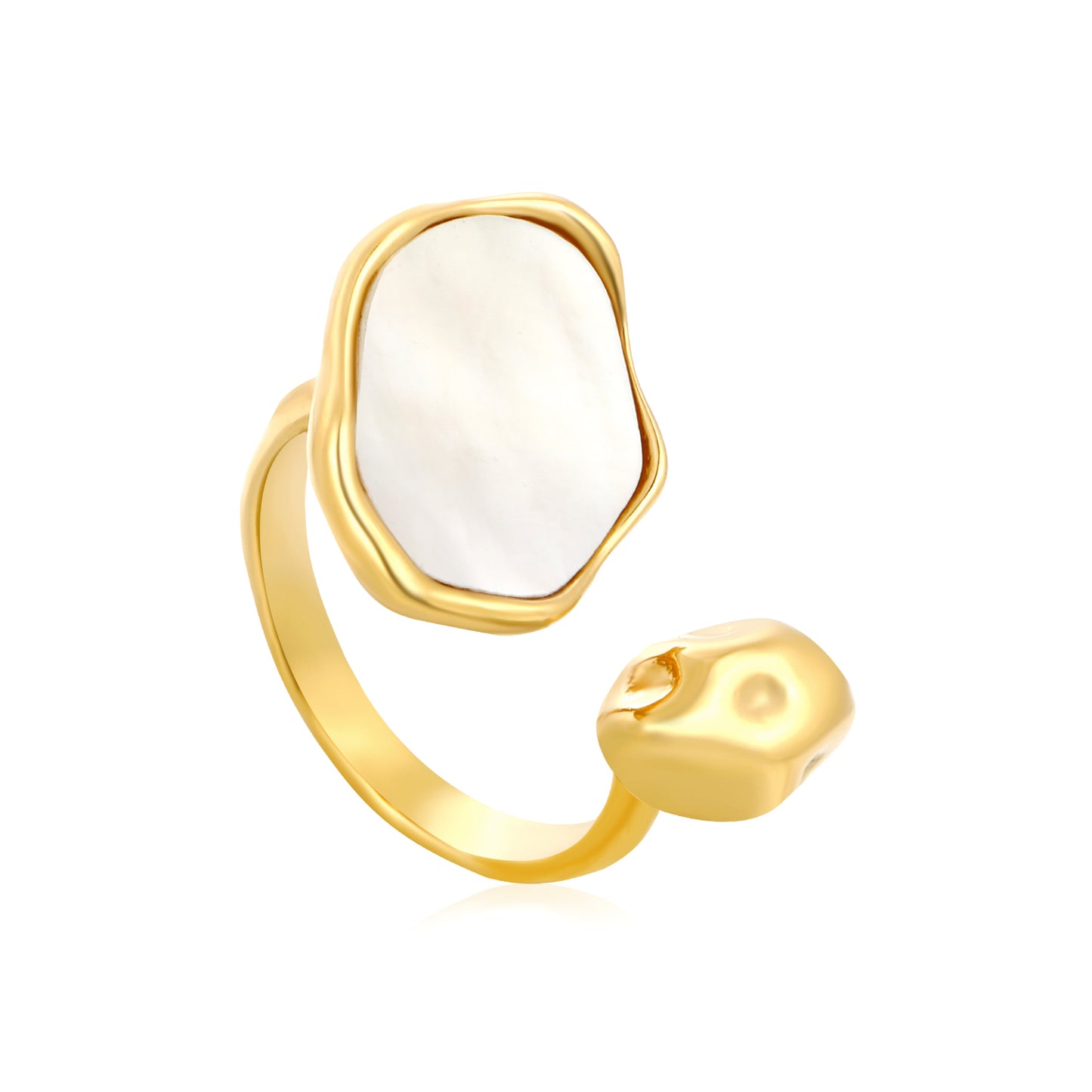 Open Pearl Ring