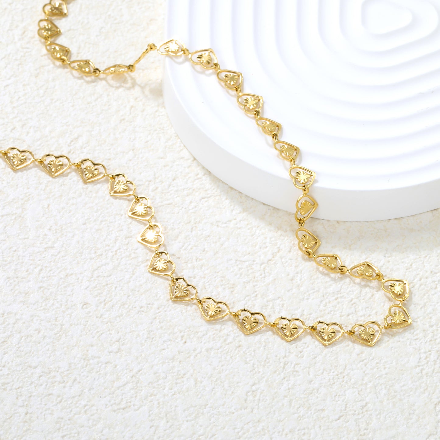 Heart Link Necklace