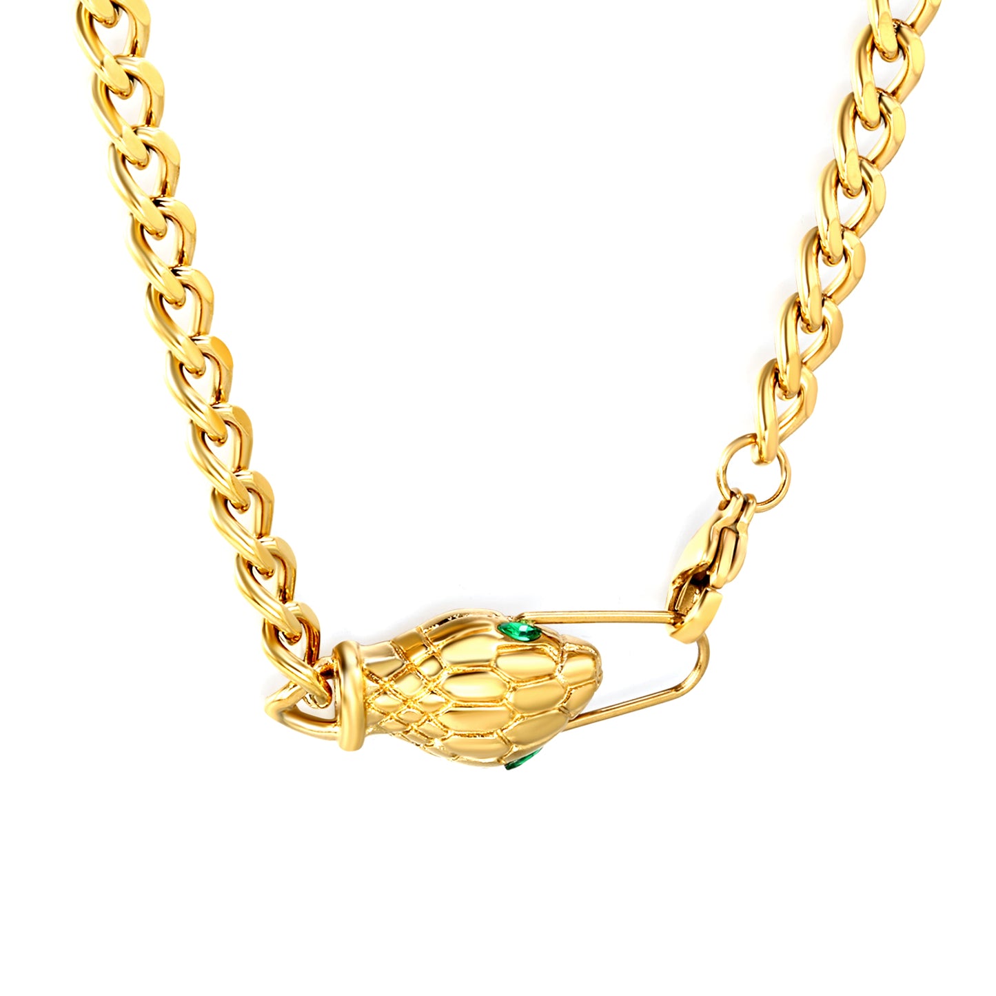 Serpentina Gold Necklace