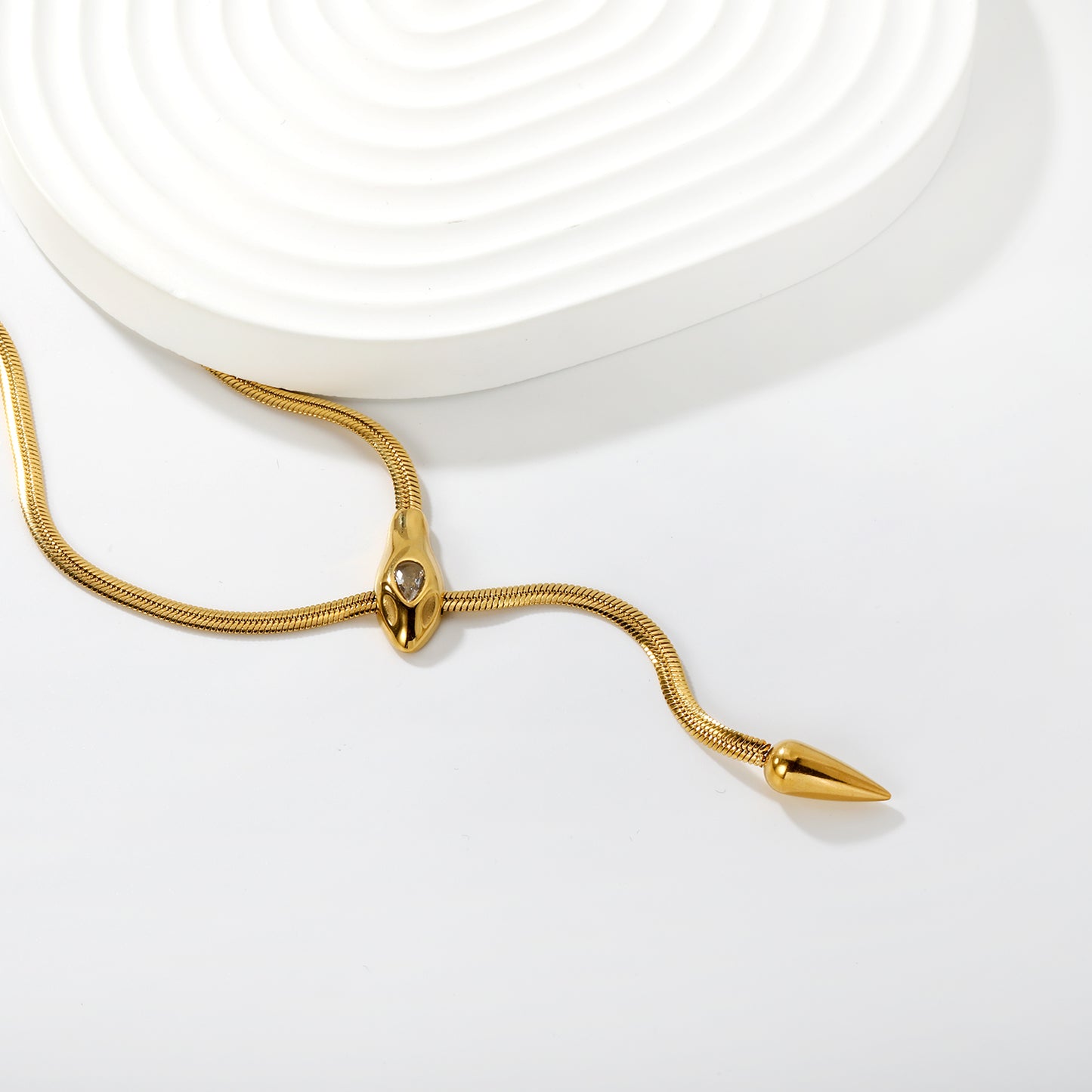 Serpent Drop Necklace