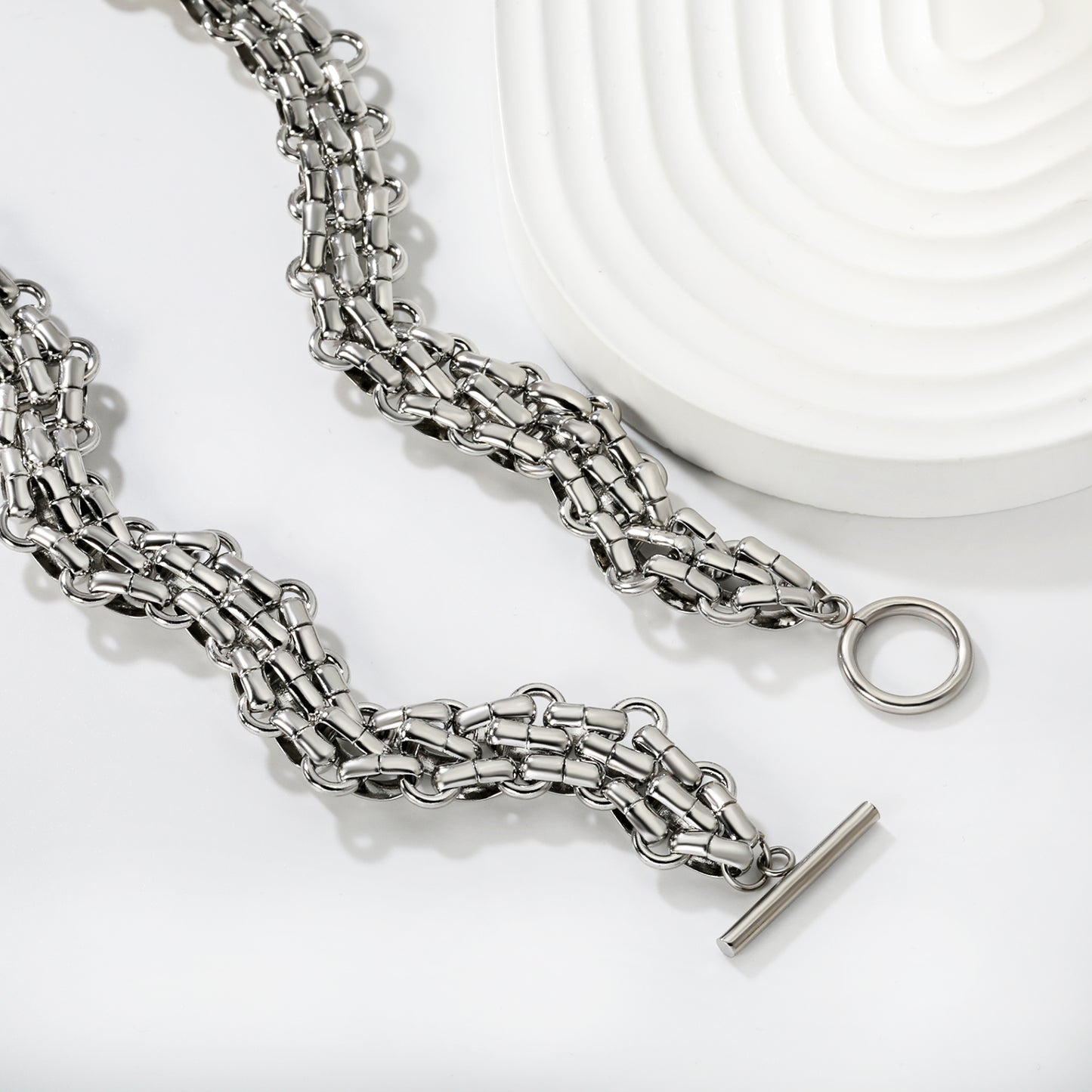 Athena Link Necklace