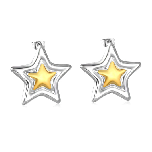 Celestial Glow Star Earrings
