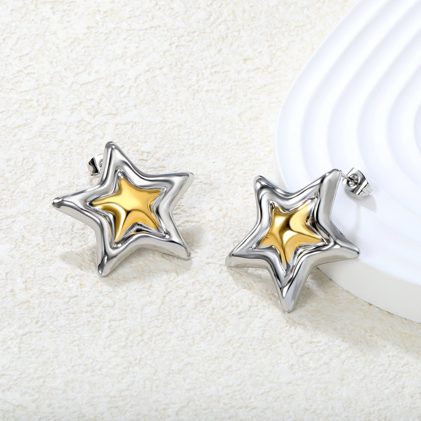 Celestial Glow Star Earrings
