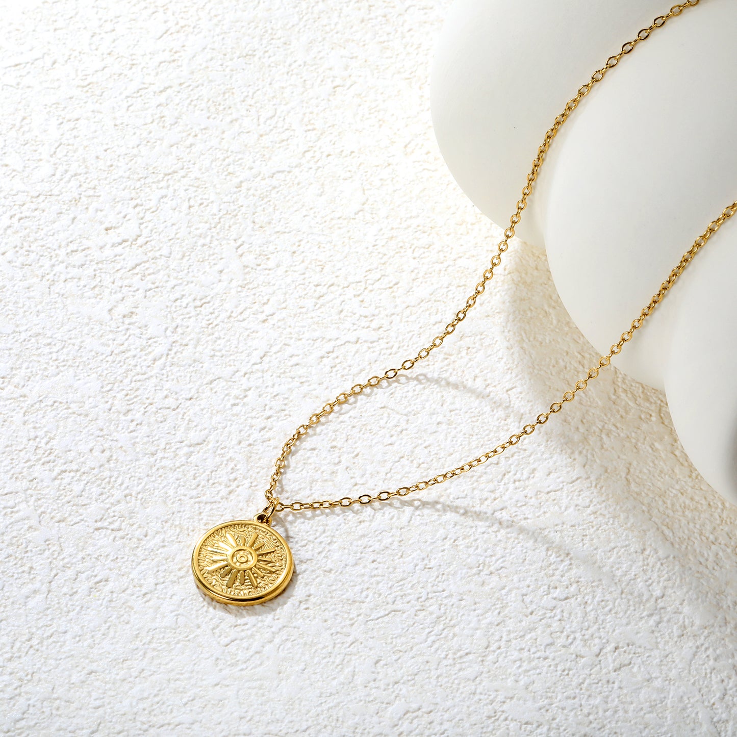 Sun Medallion Necklace