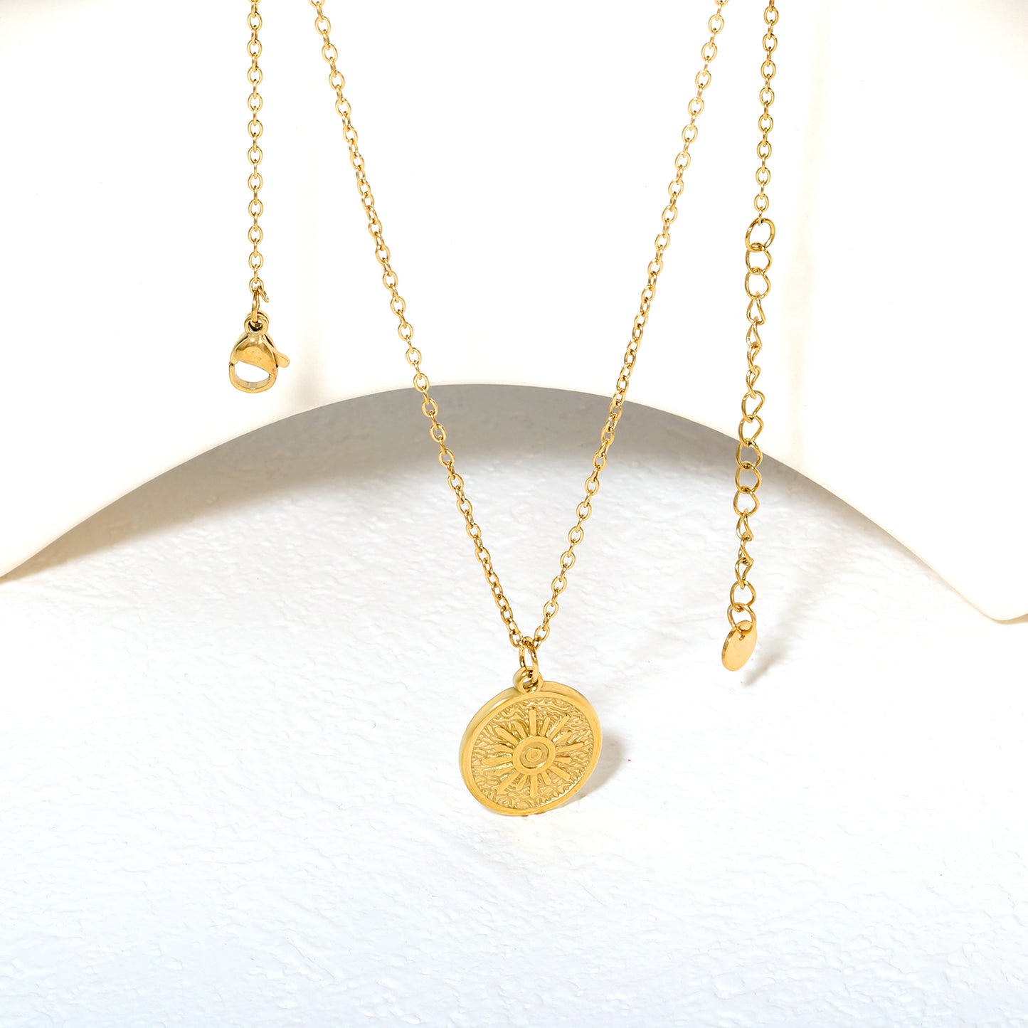 Sun Medallion Necklace