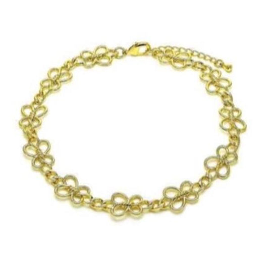 Butterfly Gold Filled Anklet - High Quality 10 inches with Extender