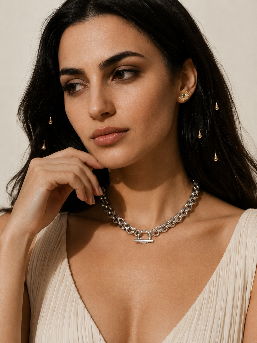 Athena Link Necklace