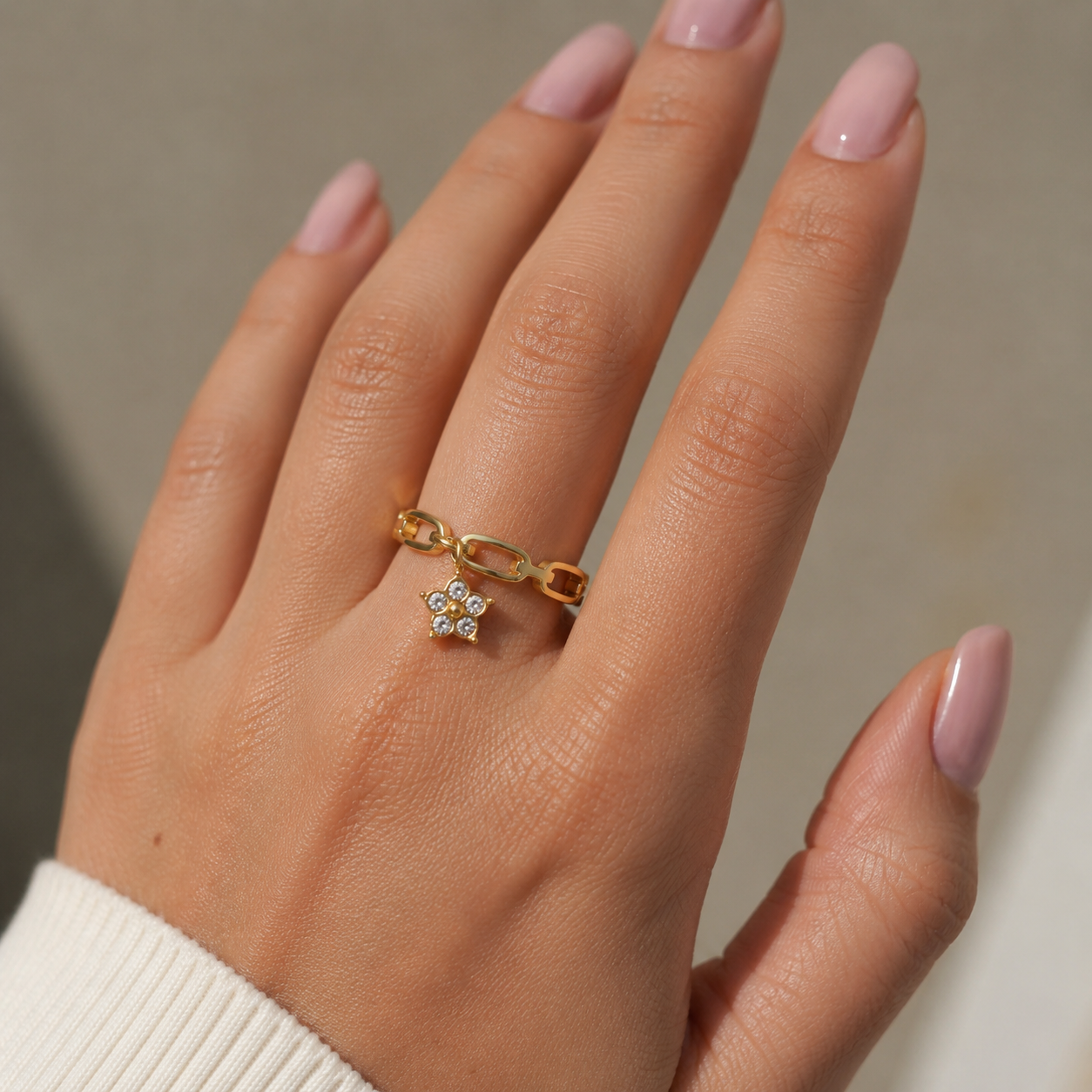Lumi Charm Ring