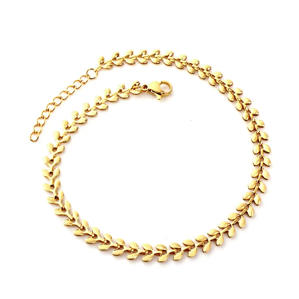 Leaf Luxe Anklet
