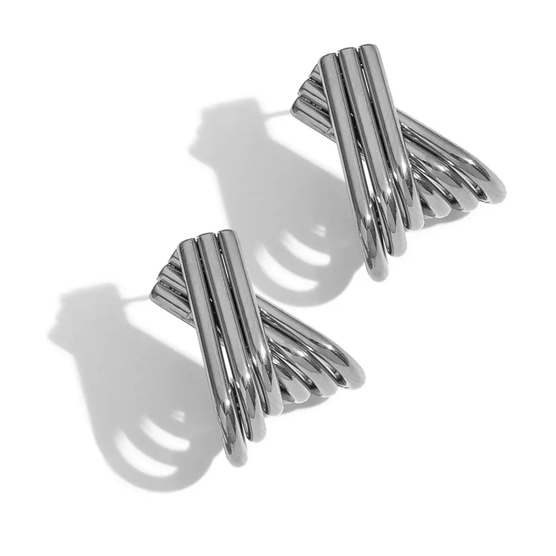 Dana Earrings - Gold & Silver