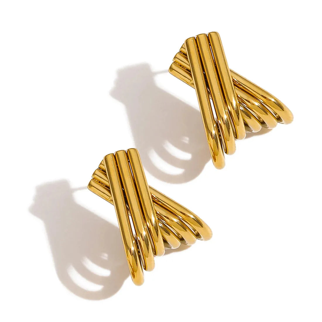 Dana Earrings - Gold & Silver