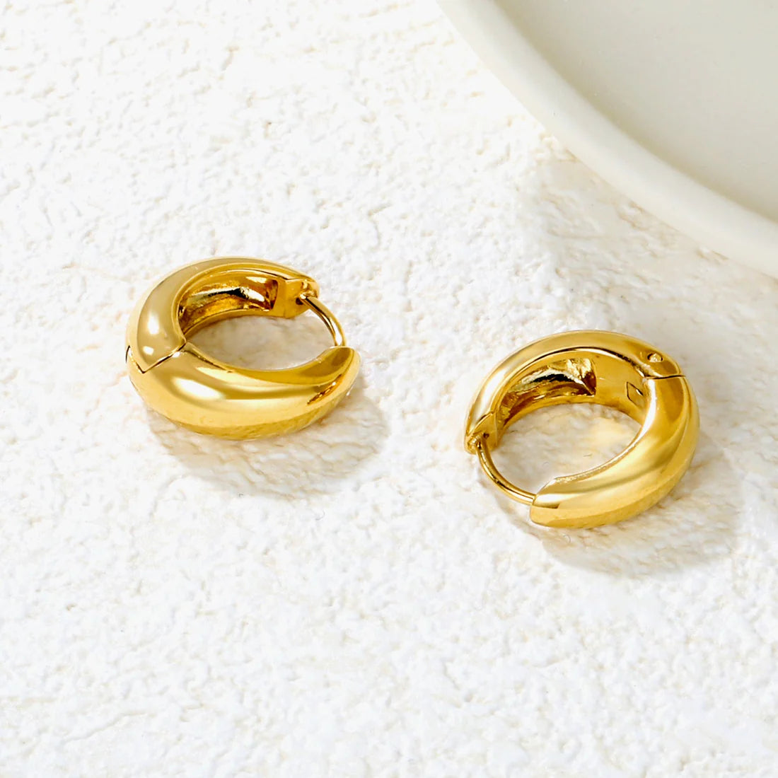 Dual Hoop Earrings - Gold & Silver