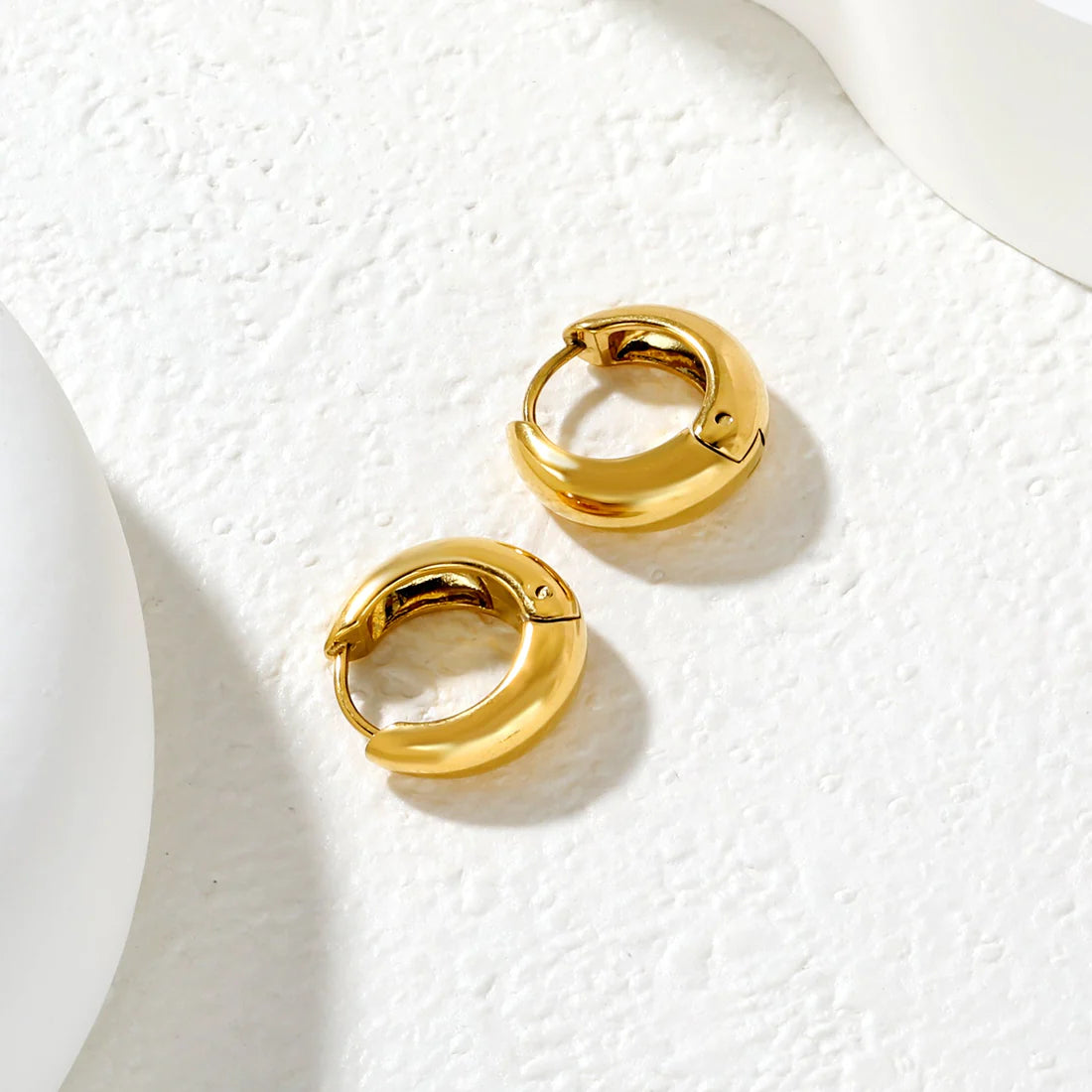 Dual Hoop Earrings - Gold & Silver