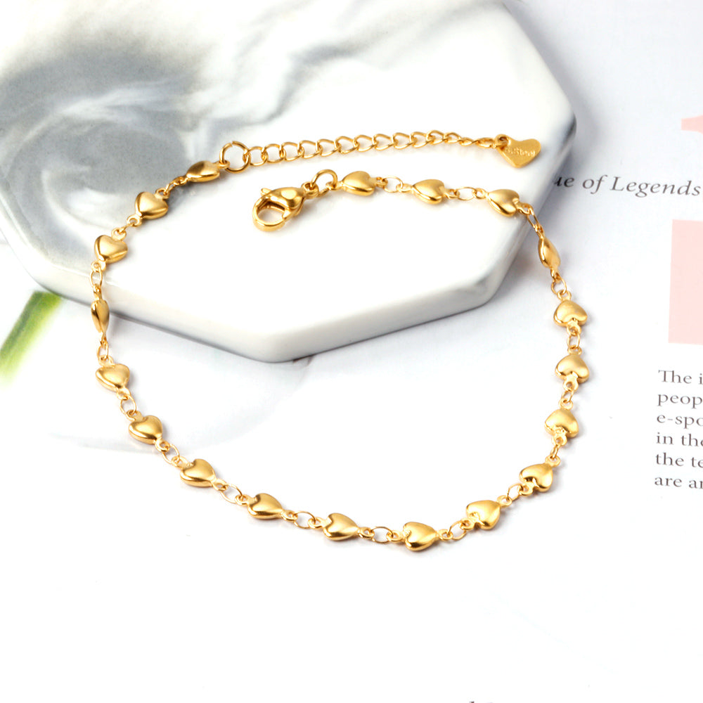 Heart Anklet