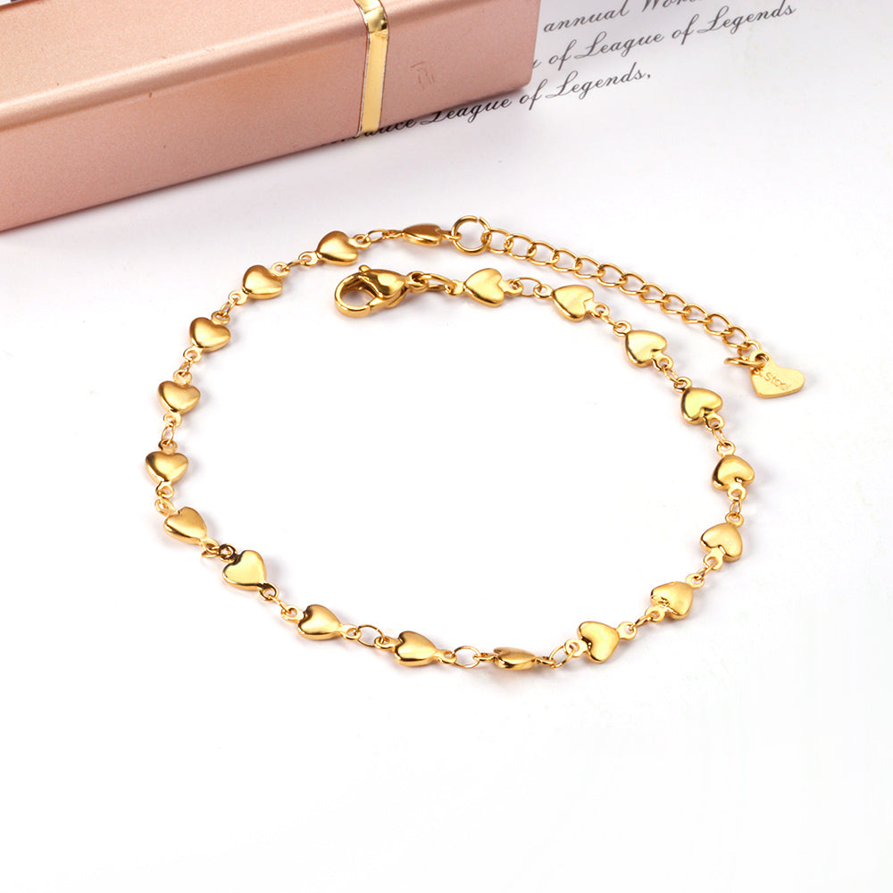 Heart Anklet