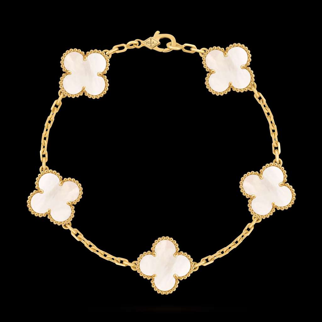 Janiha Initial Bubble Necklace