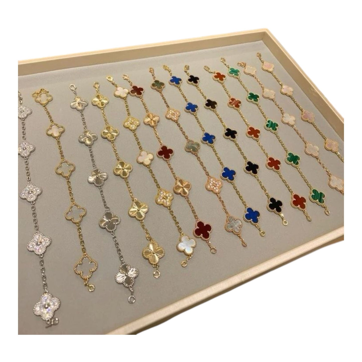 Janiha Initial Bubble Necklace