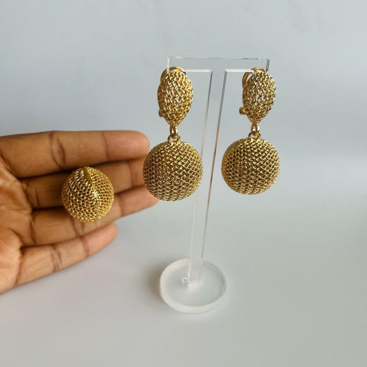 Earrings and Pendant Set