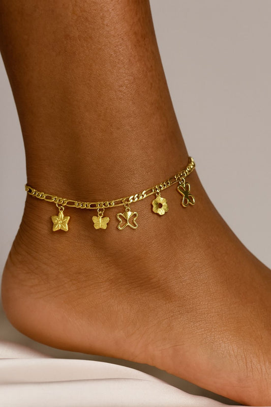 Sunny Charmed Anklet